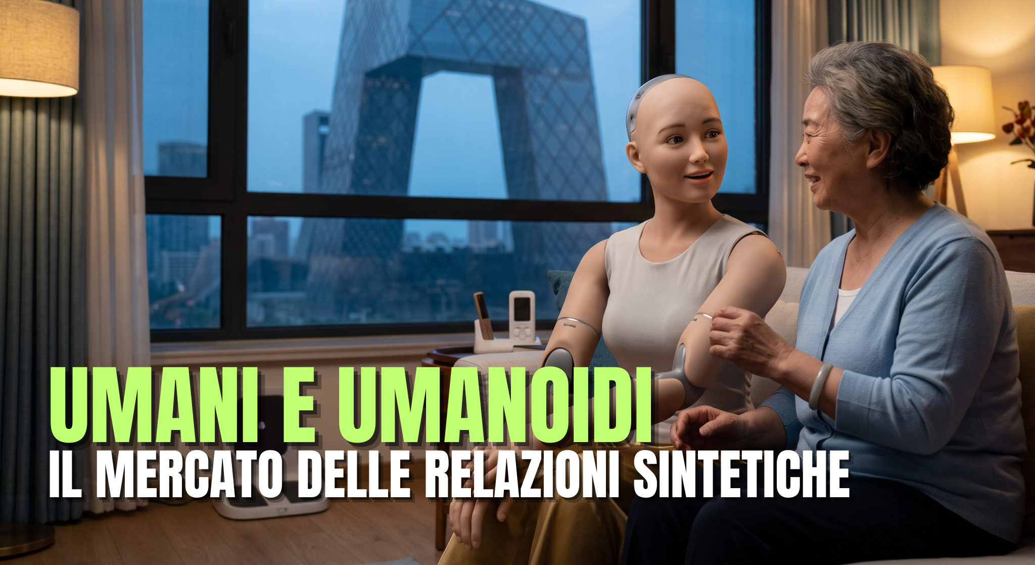 Umani e Umanoidi: La Rivoluzione di U1 e il Mercato delle Relazioni Sintetiche