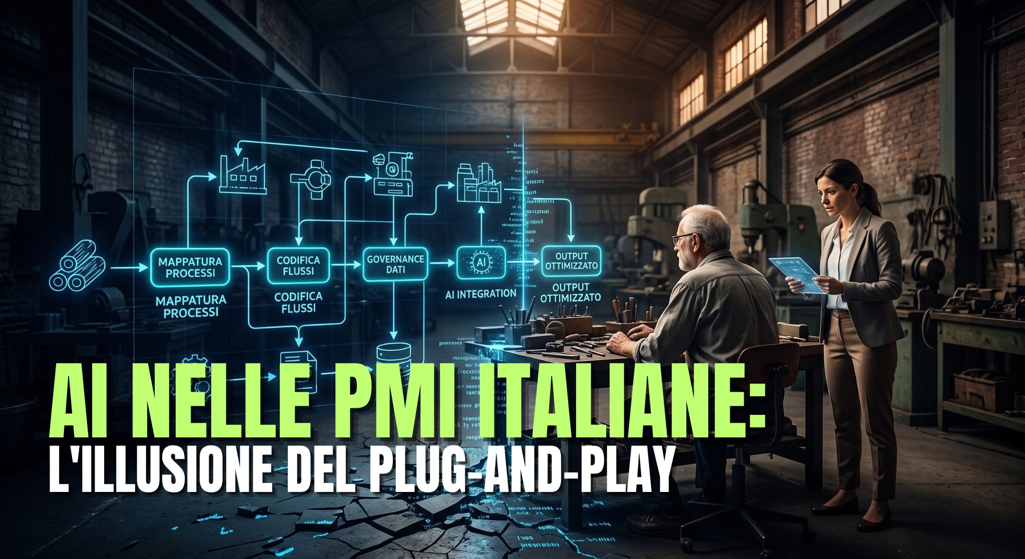 L’AI nelle PMI Italiane: l’illusione del plug-and-play