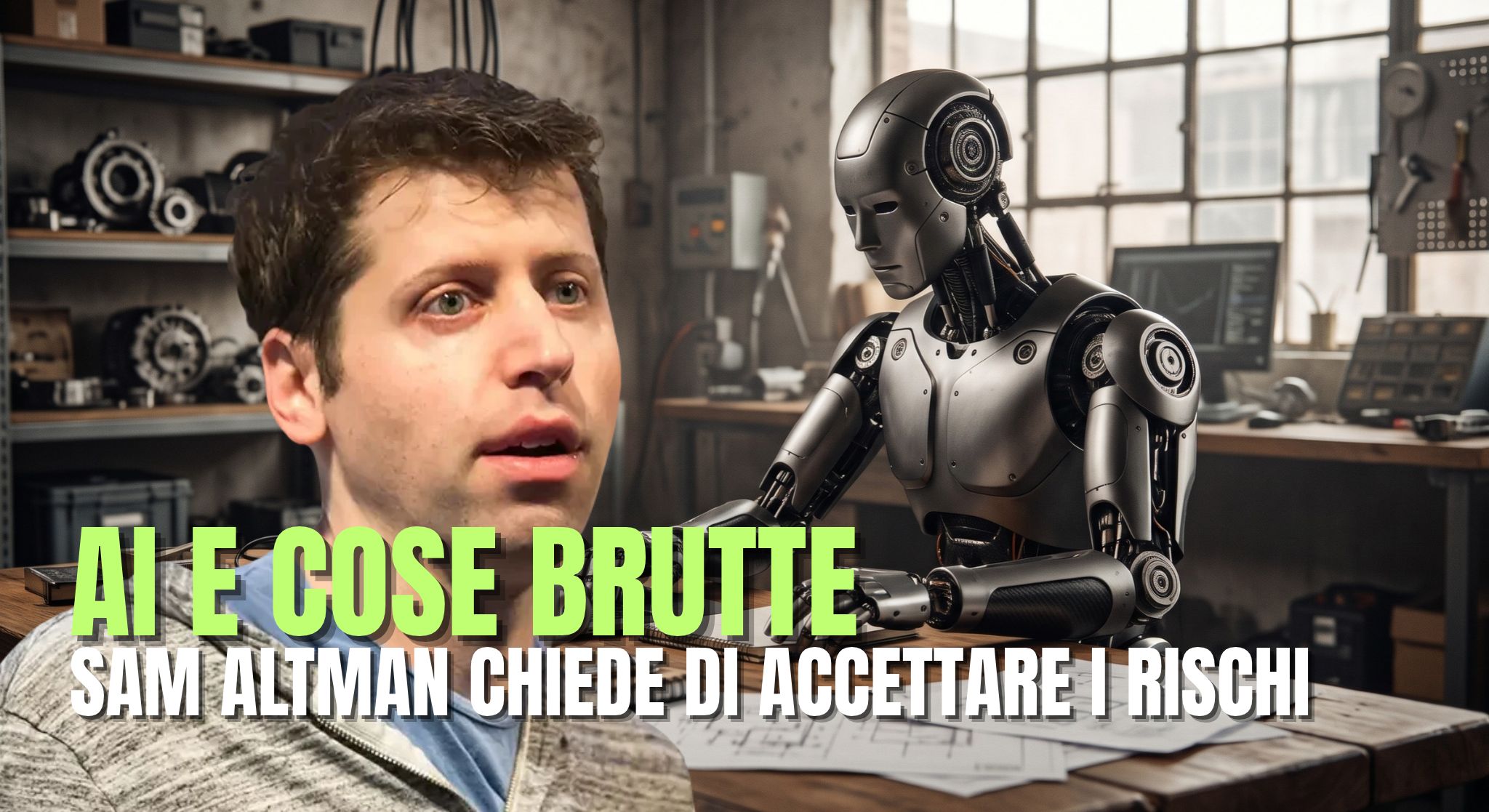 AI e cose brutte: Sam Altman chiede al Mondo di accettare i rischi dell’AI